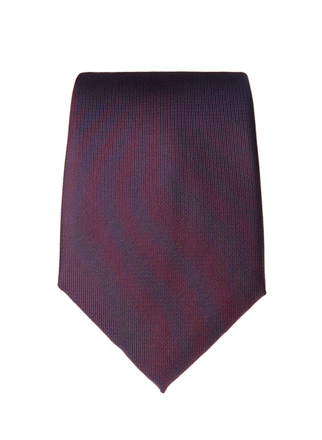 MEN'S MANETTI TIE FORMAL  BORDEAUX BLUE