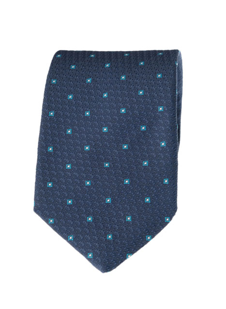 Ανδρική Γραβάτα Manetti formal blue aqua