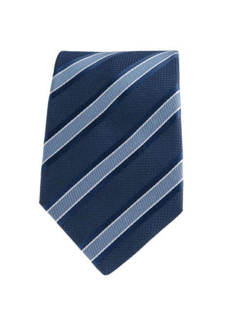 MEN'S MANETTI TIE FORMAL  BLUE LIGHT BLUE