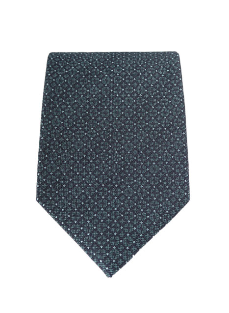 MEN'S MANETTI TIE FORMAL  PETROL BLUE