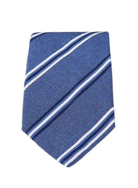 MEN'S MANETTI TIE FORMAL  BLUE