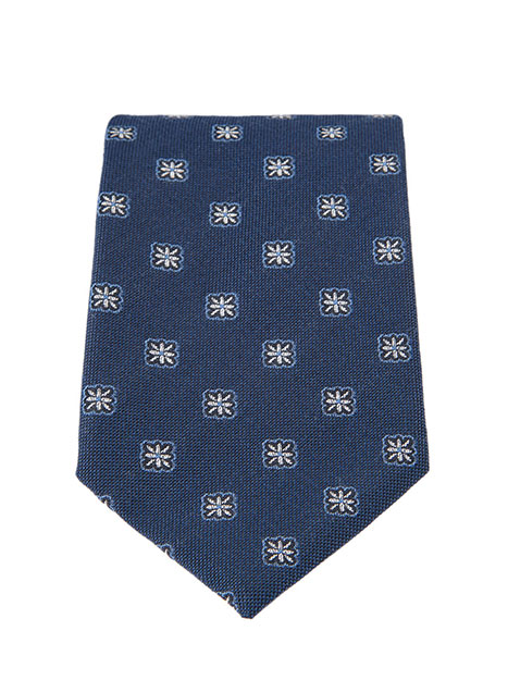 MEN'S MANETTI TIE FORMAL  BLUE