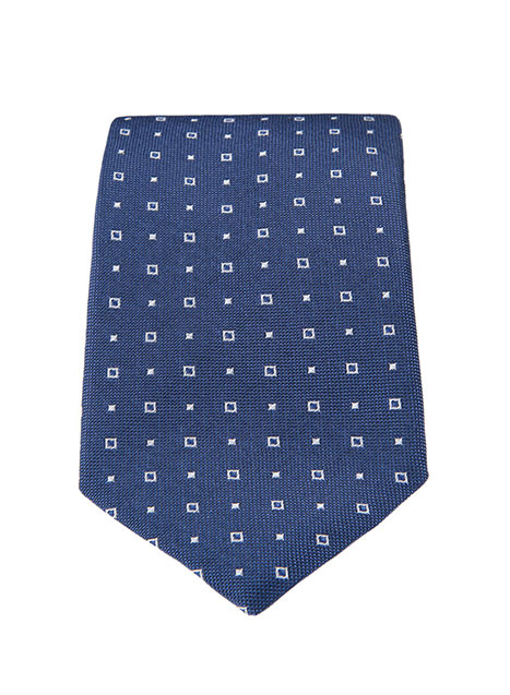 MEN'S MANETTI TIE FORMAL  BLUE