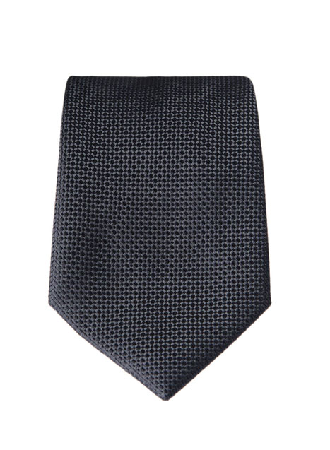 MEN'S MANETTI TIE FORMAL  BLACK