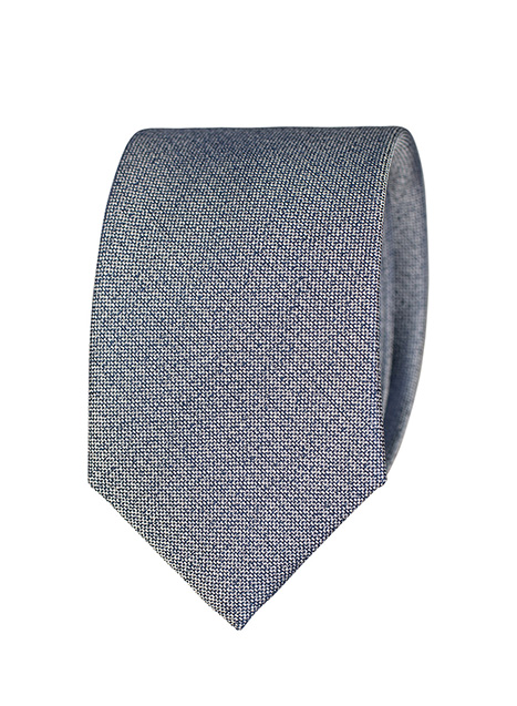 Ανδρική Γραβάτα Manetti formal silver blue