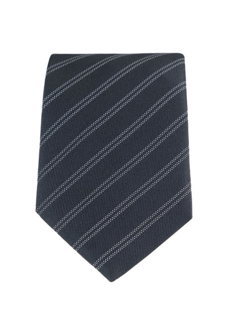 MEN'S MANETTI TIE FORMAL  BLACK