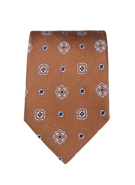 Ανδρική Γραβάτα Manetti formal brown