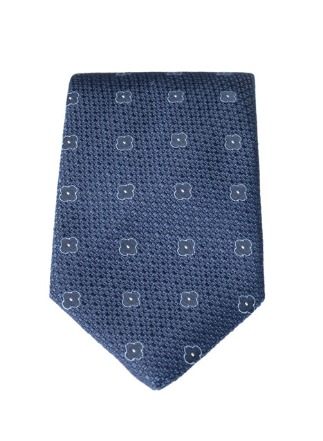 MEN'S MANETTI TIE FORMAL  BLUE