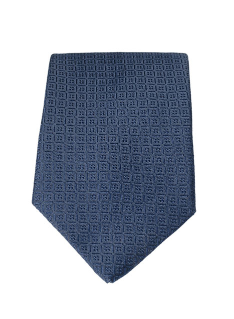 MEN'S MANETTI TIE FORMAL  BLUE