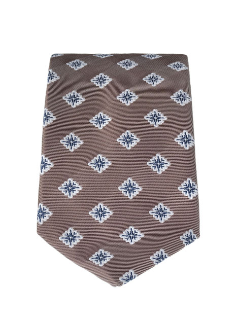 MEN'S MANETTI TIE FORMAL  FANGO BLUE