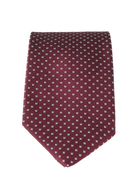 MEN'S MANETTI TIE FORMAL  BORDEAUX