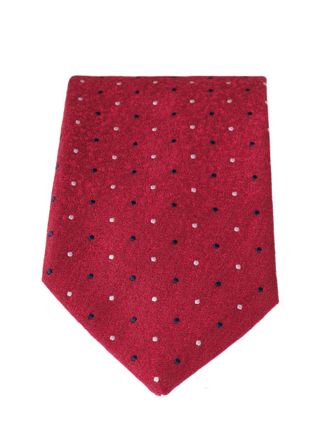 MEN'S MANETTI TIE FORMAL  RED