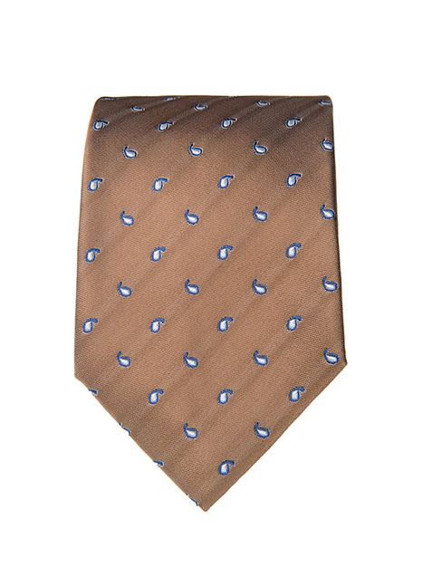 Ανδρική Γραβάτα Manetti formal light brown
