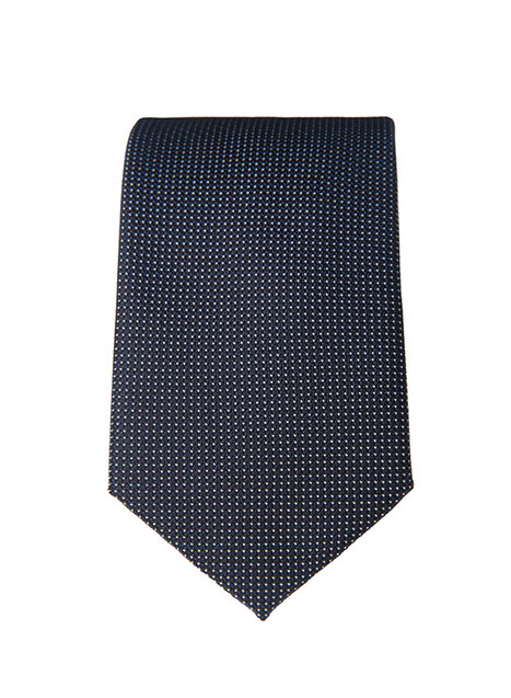 MEN'S MANETTI TIE FORMAL  GREY BLUE