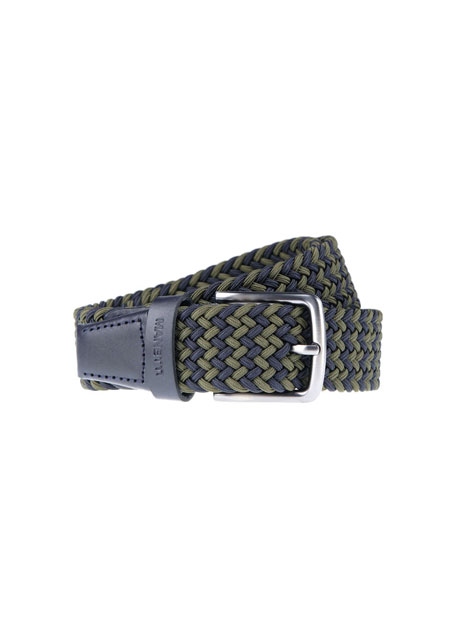 MEN'S MANETTI BELT CASUAL  BLUE KHAKI GREEN