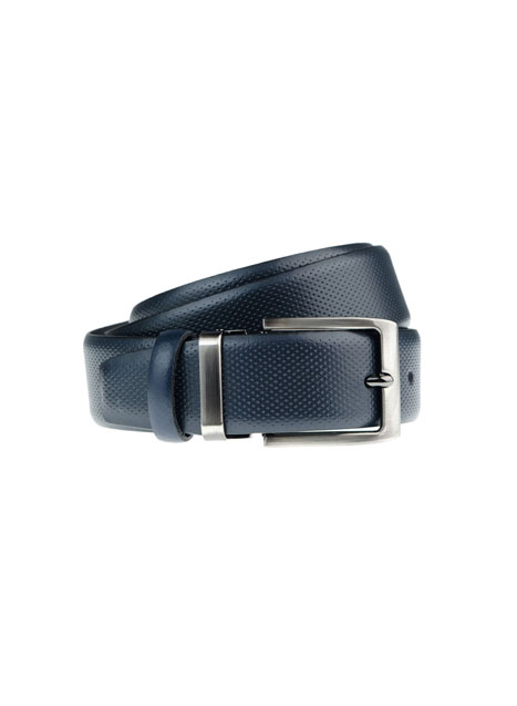 Ανδρική Ζώνη Manetti casual blue