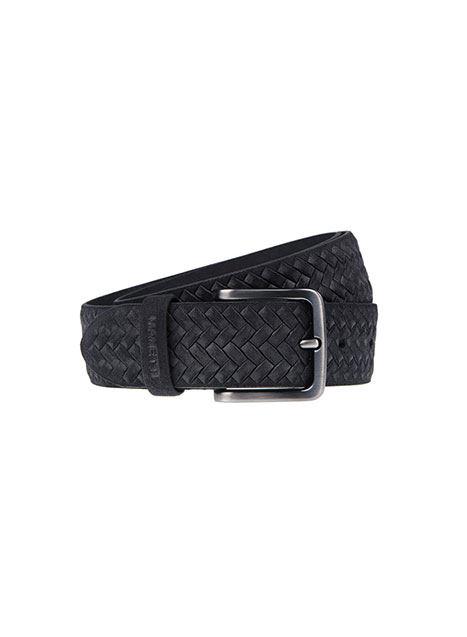 MEN'S MANETTI BELT CASUAL  BLACK