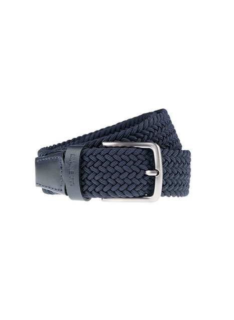 Ανδρική Ζώνη Manetti casual navy