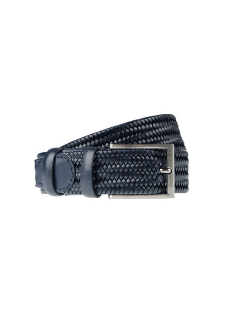 Ανδρική Ζώνη Manetti casual blue