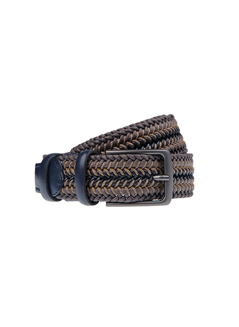 Ανδρική Ζώνη Manetti casual fango blue