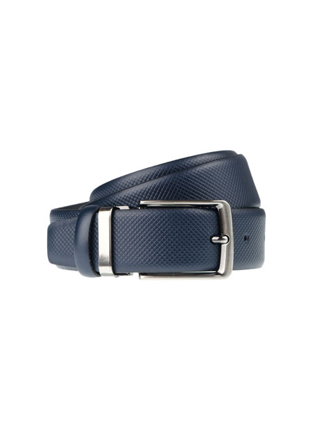 MEN'S MANETTI BELT CASUAL  BLUE