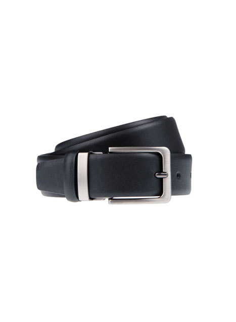 MEN'S MANETTI BELT CASUAL  BLACK