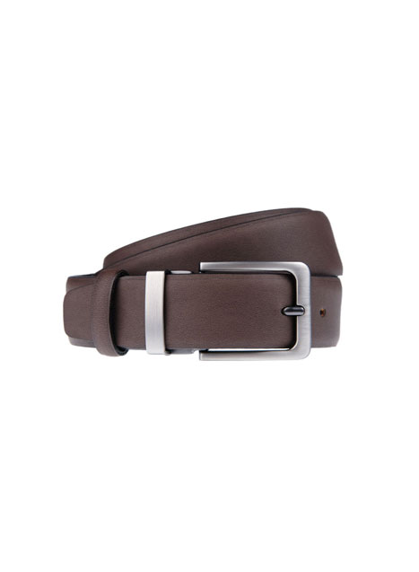 MEN'S MANETTI BELT CASUAL  BROWN