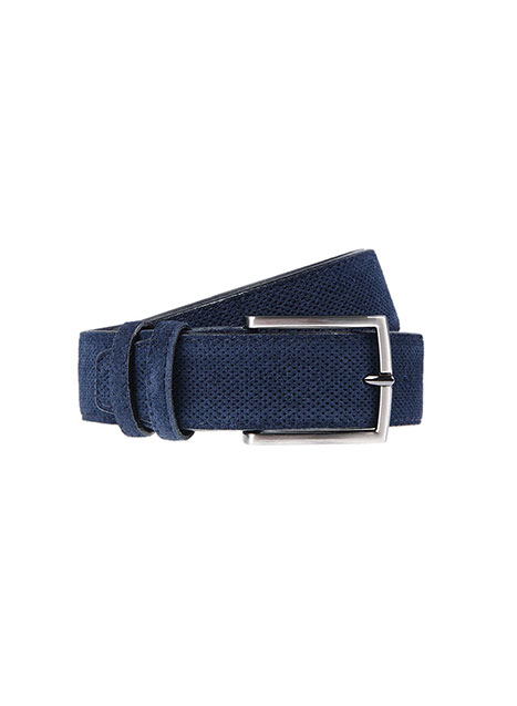 MEN'S MANETTI BELT CASUAL  BLUE