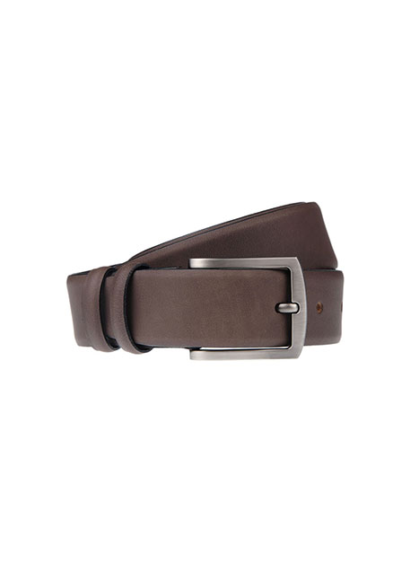 MEN'S MANETTI BELT CASUAL  BROWN