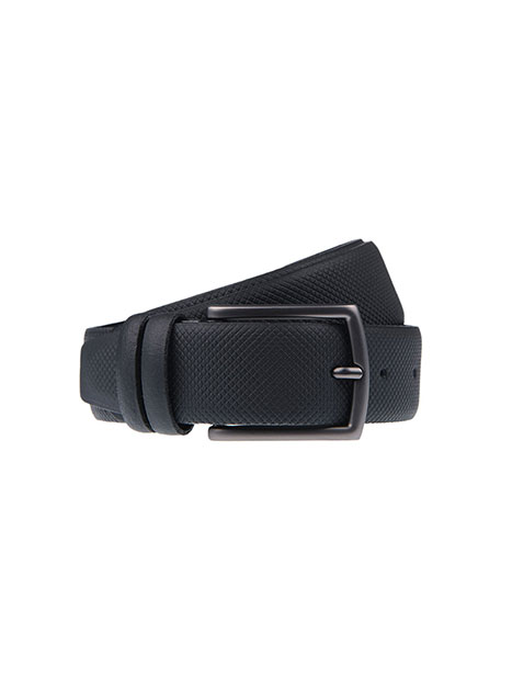 MEN'S MANETTI BELT CASUAL  BLACK