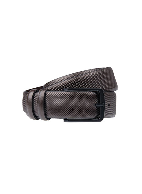 MEN'S MANETTI BELT CASUAL  BROWN