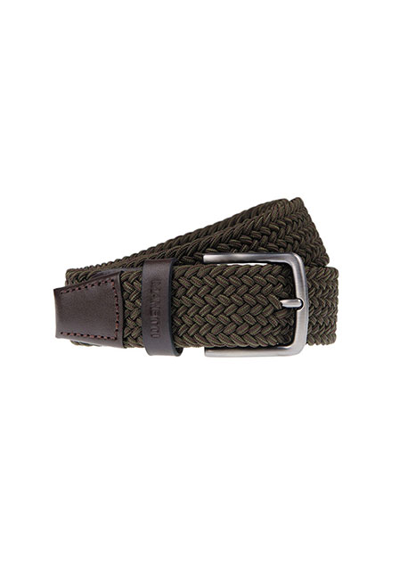 MEN'S MANETTI BELT CASUAL  OLIVE BROWN