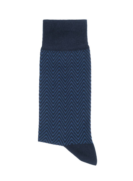 MEN'S MANETTI SOCKS CASUAL  BLUE LIGHT BLUE