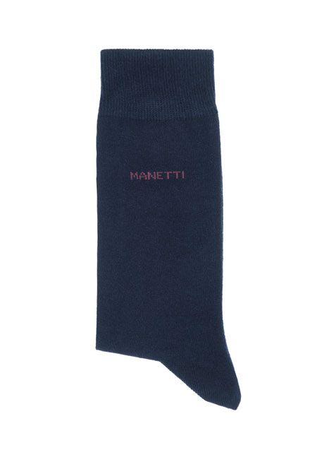 MEN'S MANETTI SOCKS CASUAL  NAVY