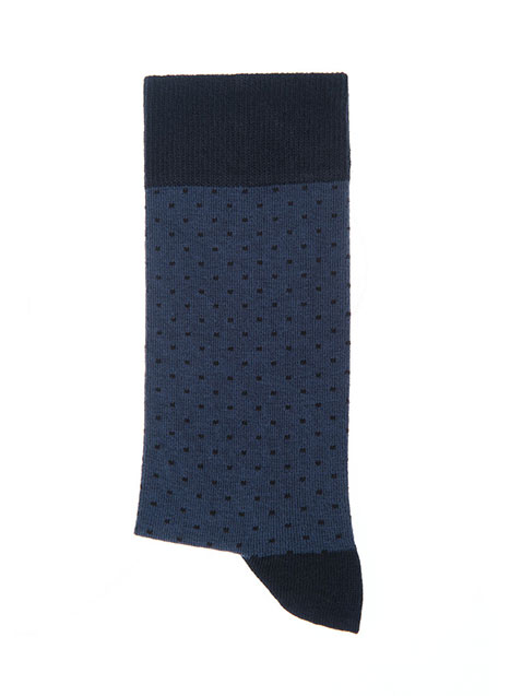 MEN'S MANETTI SOCKS CASUAL  BLUE