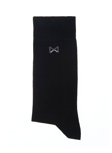 MEN'S MANETTI SOCKS CASUAL  BLACK