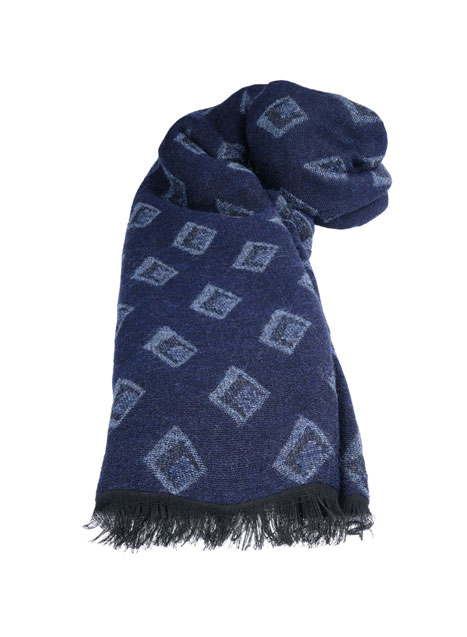 MEN'S MANETTI SCARF CASUAL  BLUE LIGHT BLUE