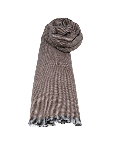 MEN'S MANETTI SCARF CASUAL  BROWN