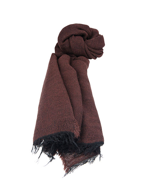 MEN'S MANETTI SCARF CASUAL  RUST