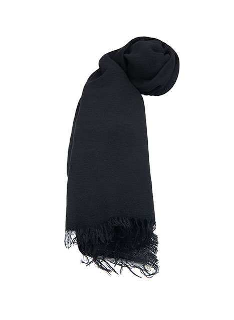 MEN'S MANETTI SCARF CASUAL  BLACK