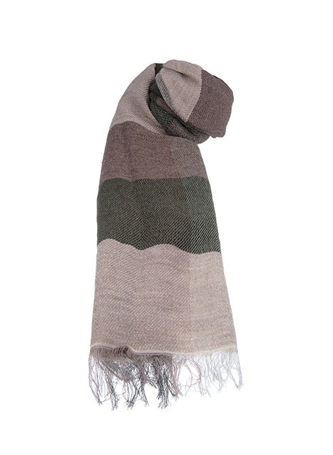 MEN'S MANETTI SCARF CASUAL  FANGO GREEN
