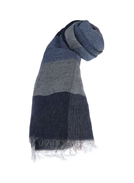 MEN'S MANETTI SCARF CASUAL  BLUE INDIGO