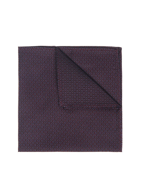 MEN'S MANETTI POCKET SQUARES FORMAL  DARK LILAC