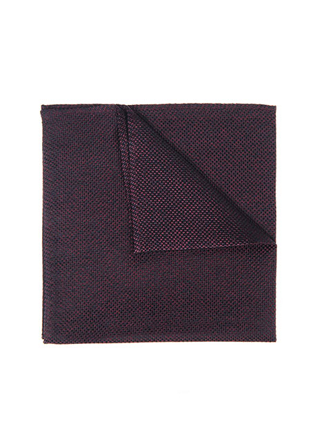 MEN'S MANETTI POCKET SQUARES FORMAL  DARK PURPLE