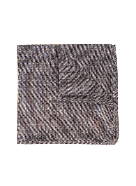 MEN'S MANETTI POCKET SQUARES FORMAL  BEIGE