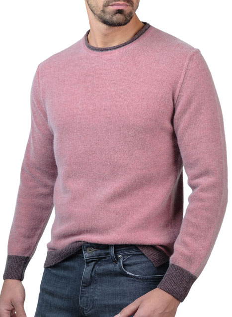 MEN'S ΠΟΥΛΟΒΕΡ MANETTI CASUAL  PURPLE RED