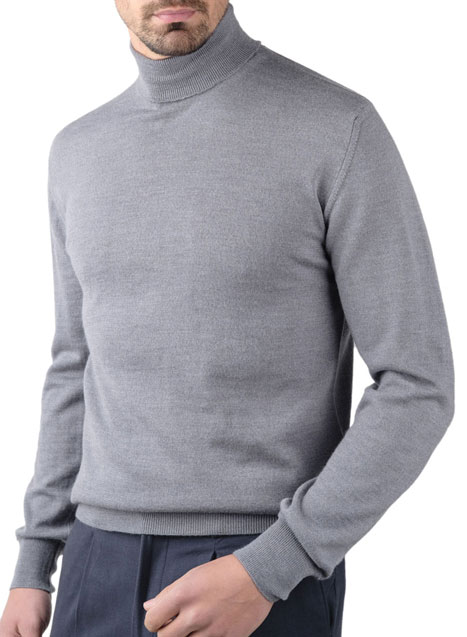 MEN'S MANETTI KNITWEAR CASUAL  GREY