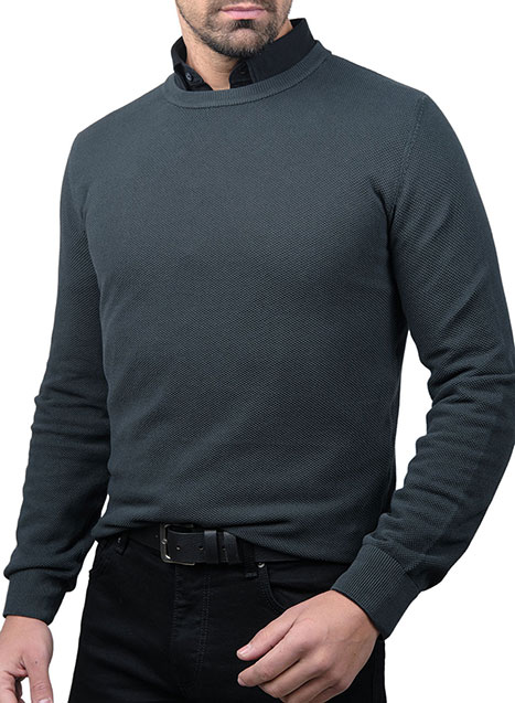 MEN'S ΠΟΥΛΟΒΕΡ MANETTI CASUAL  GREEN