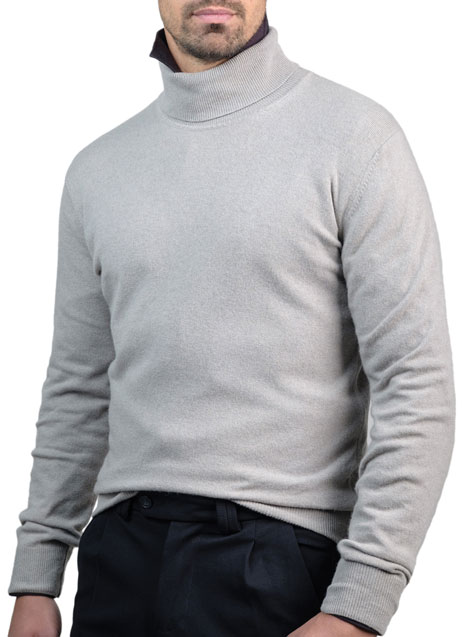 Ανδρικό Πλεκτό Ζιβάγκο Manetti casual fog
