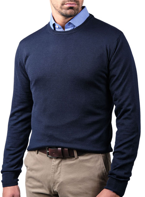 MEN'S ΠΟΥΛΟΒΕΡ MANETTI CASUAL  BLUE